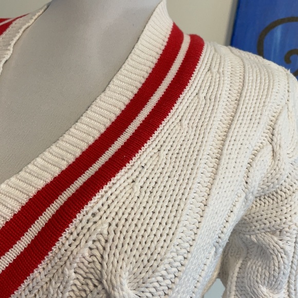 Tommy Hilifiger 100% cotton cable knit sweater.. vintage - Picture 3 of 5
